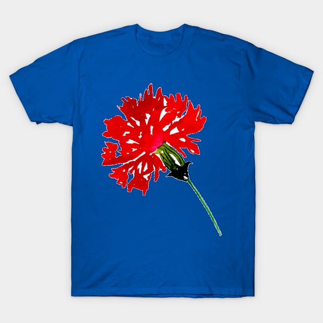 Spring Floral Flower T-Shirt by Mako Design 